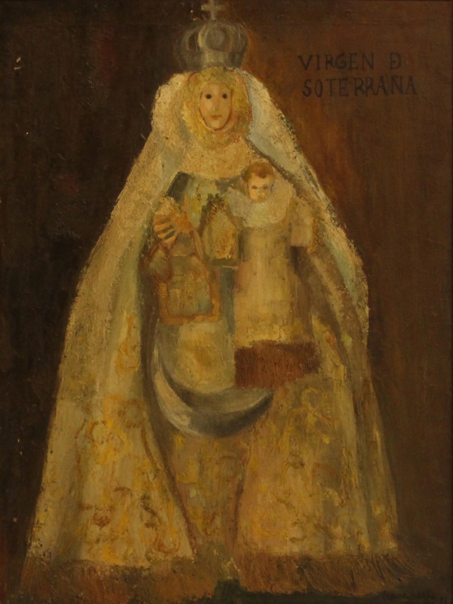 1961-virgen-de-soterrana-oleo-s-tela-80x60-cm