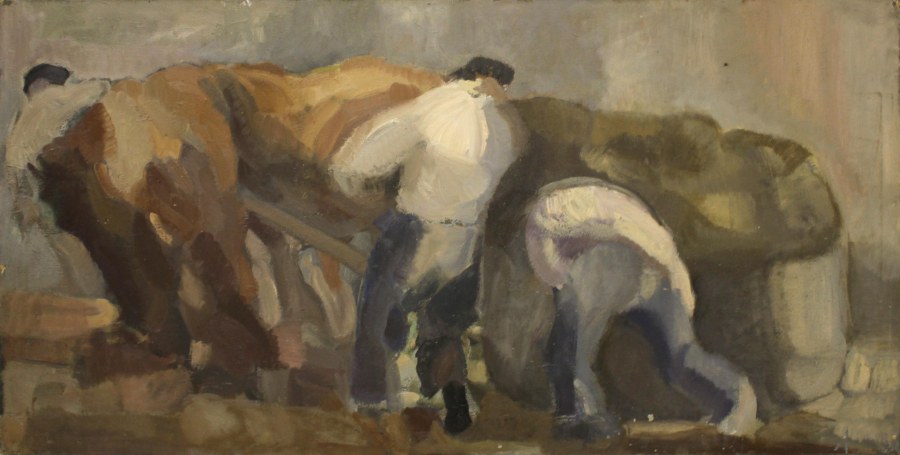 1962-bueyes-oleo-tela-56-x-210-cm-coleccion-margodi